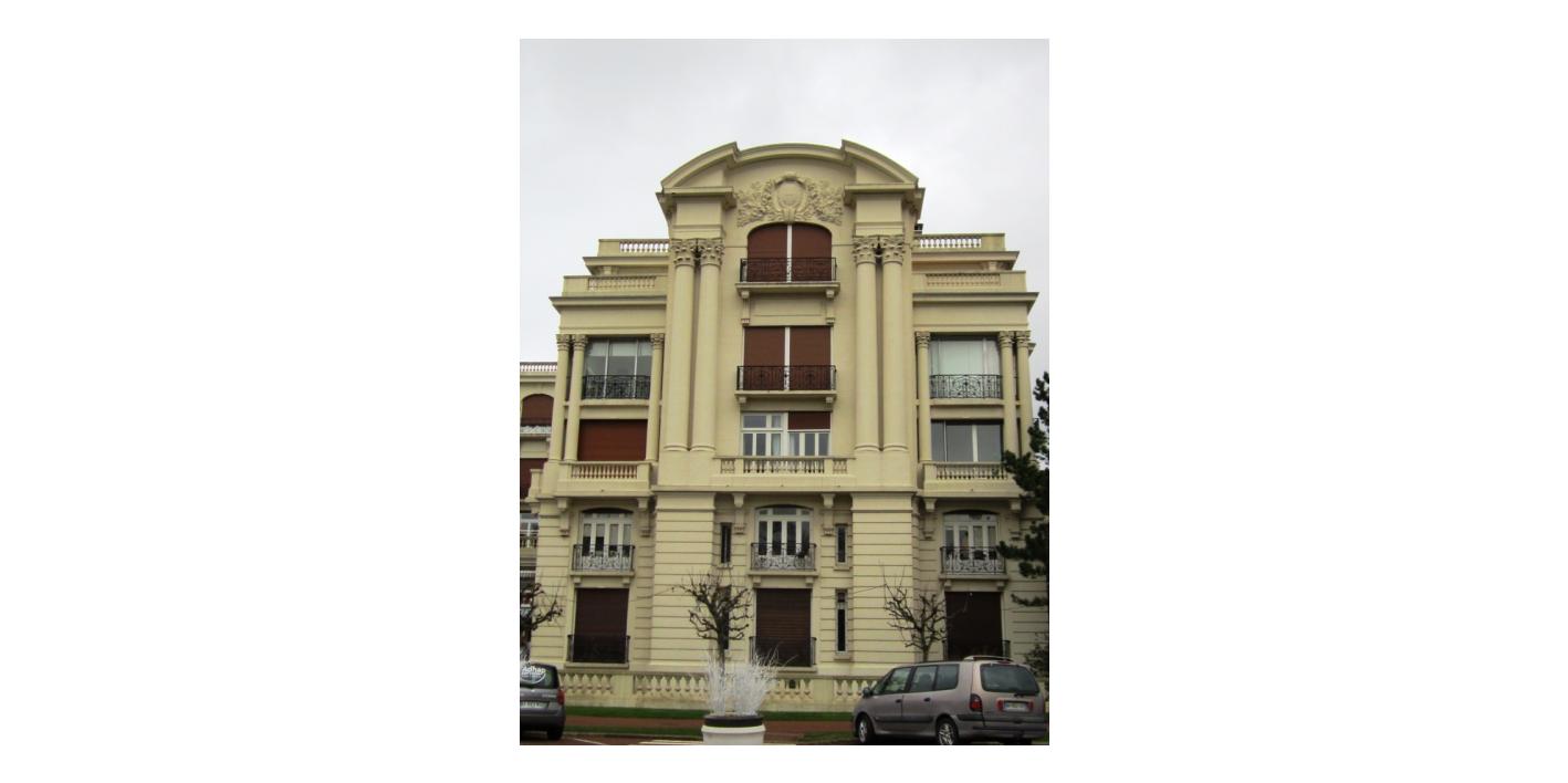 Architecture et urbanisme au Touquet, département du Pas de Calais, France